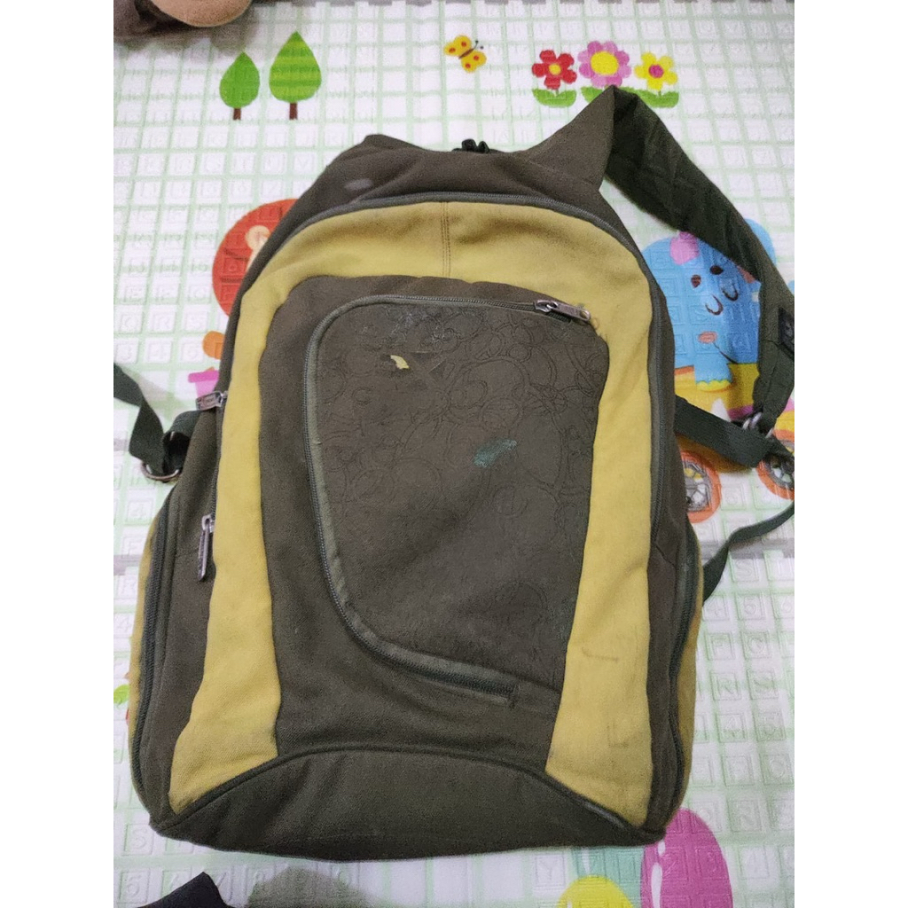 Preloved Tas Ransel Export - Backpack Tas Sekolah Wanita Perempuan Pria Unisex