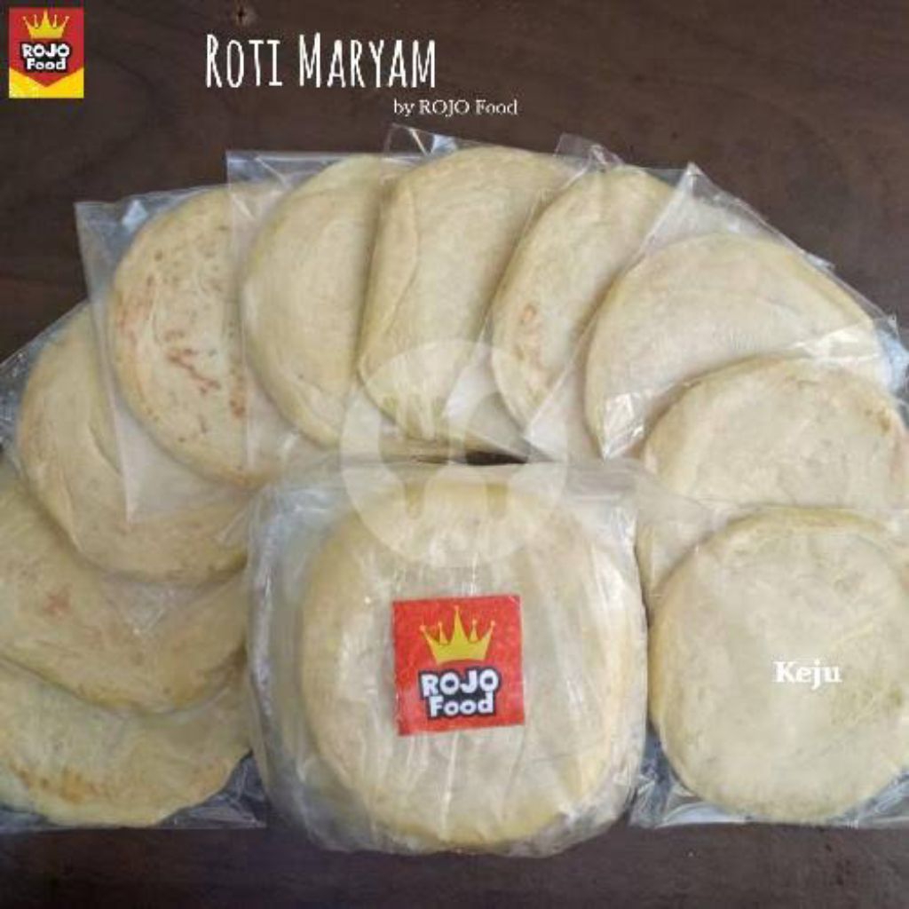 

Roti Maryam / Canai ROJO rasa keju isi 10 pcs