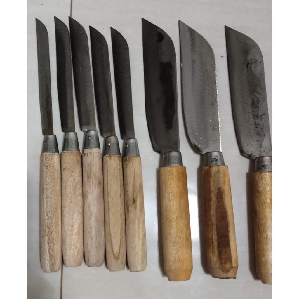 Pisau tiger 3 & pisau bali pendek 5