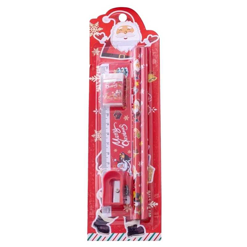 

Paket Alat Tulis Set 5 in 1 Motif Natal