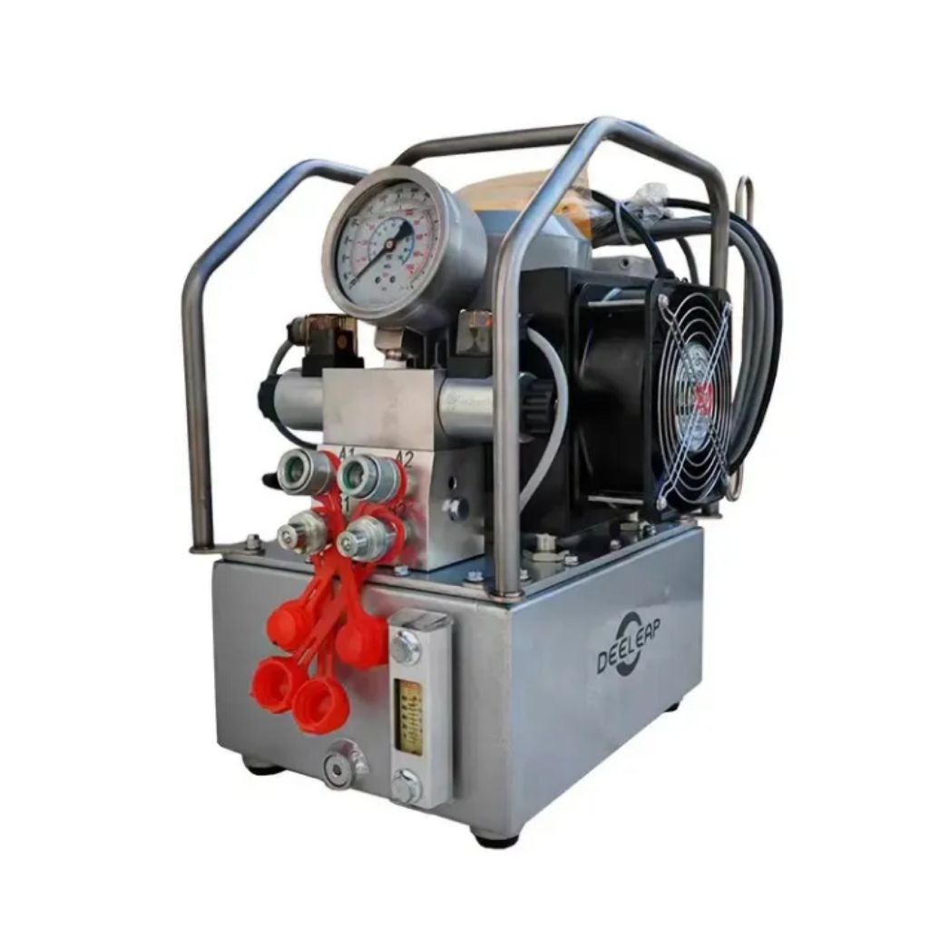 Pompa Torsi Electric Hydraulic 8L 4-Port | Untuk Kunci Torsi Hidrolik