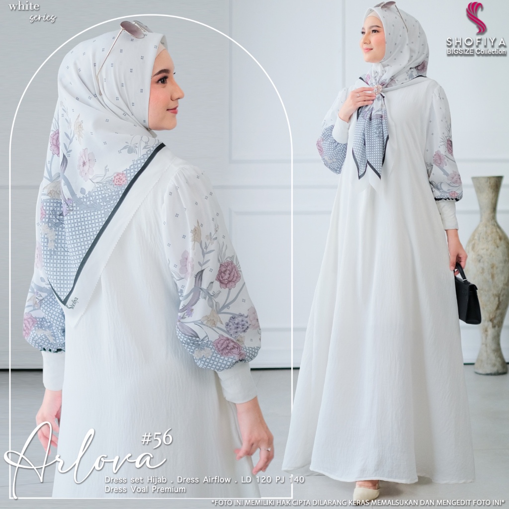 Arlova Dress Jumbo By Shofiya Ld120