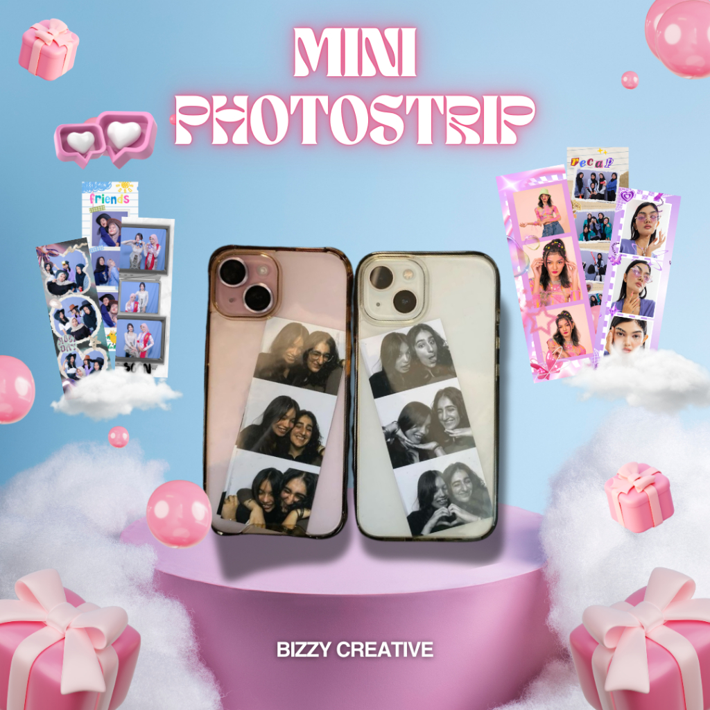Cetak Print MINI PHOTOSTRIP/ Fotostrip/ Photobox/ Fotobox/ Photobooth/ Selfstudio Murah