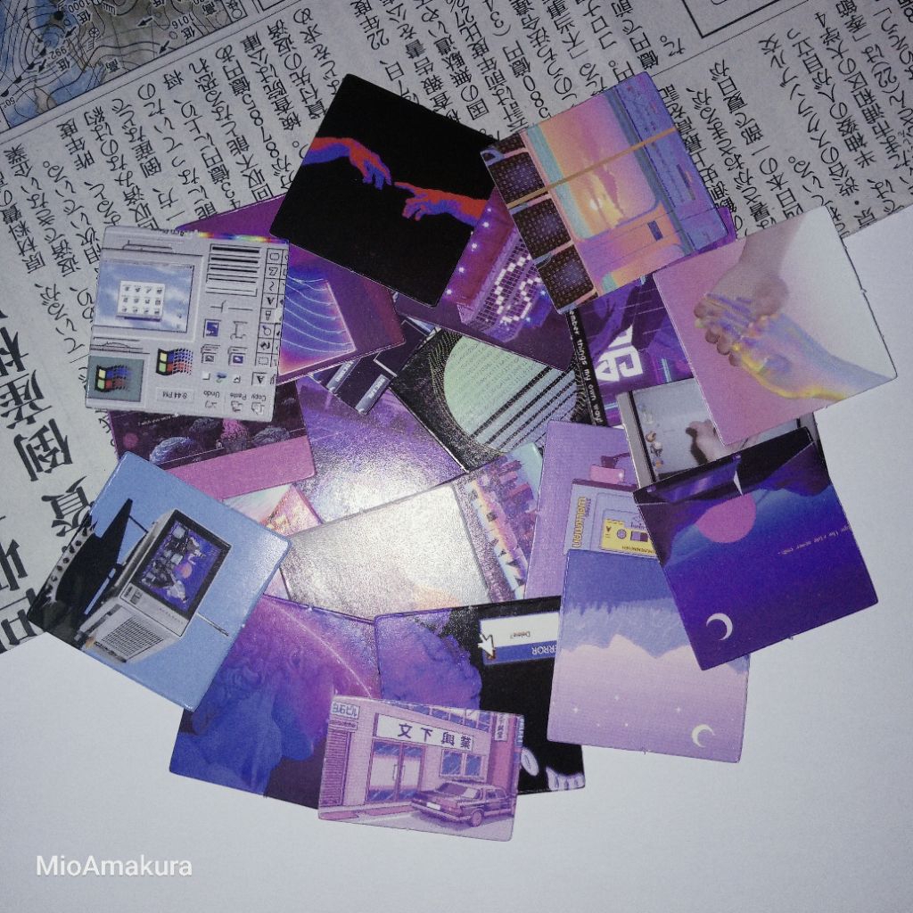 

22pcs stiker aesthetic vintage untuk journal(A6)