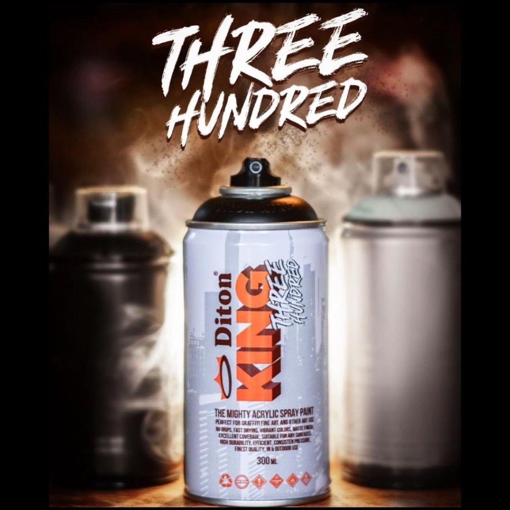 

Diton King Acrylic Spray Paint 3 ML Cat Semprot Graffiti Diton King 3 ml KODE K9X8
