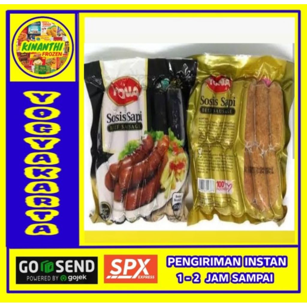 

Sosis Yona jumbo mini Bakar, Frozen jogja