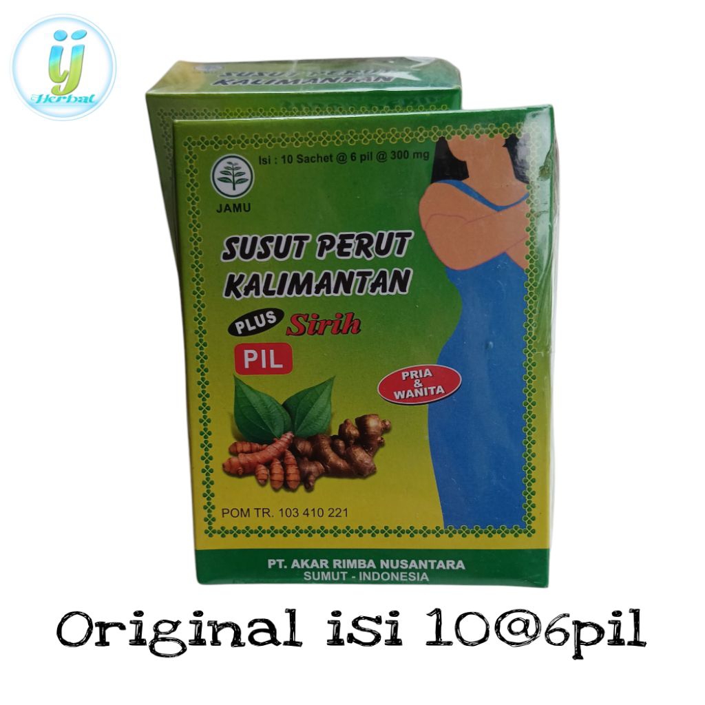 

JAMU SUSUT PERUT KALIMANTAN PIL plus SIRIH ISI 10@6 PIL