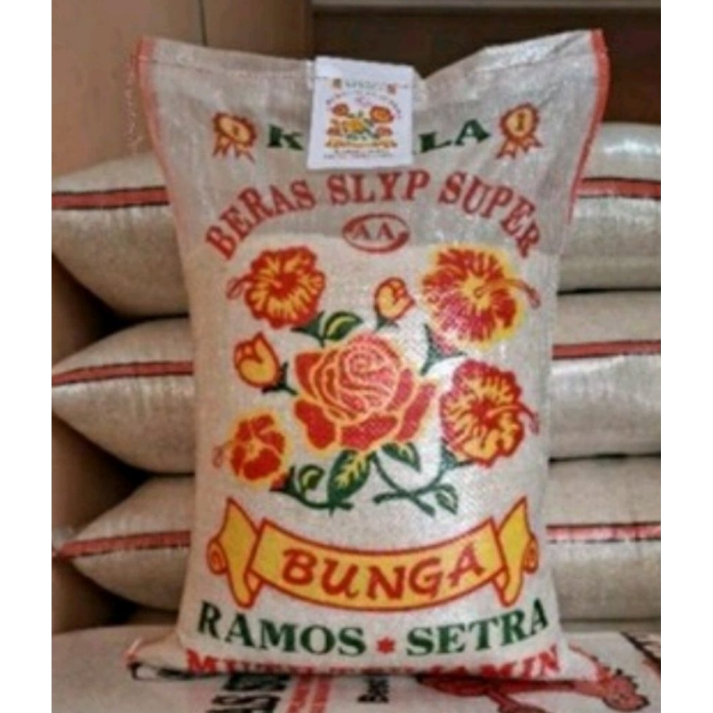 

Beras Slyp Super Ramos Kemasan Repack 1kg Kualitas Terjamin