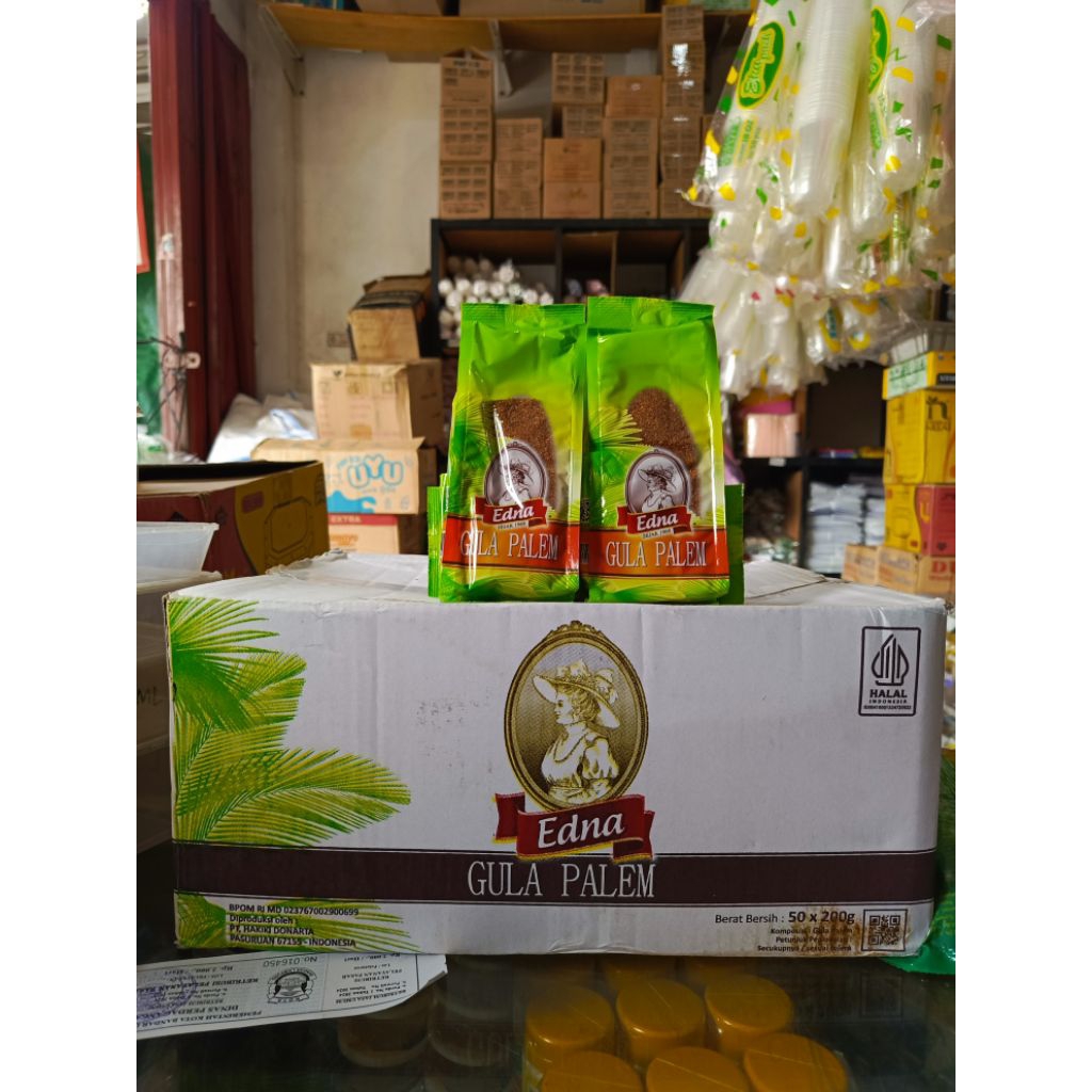 

Gula Palm / palm sugar merek edna 250gr