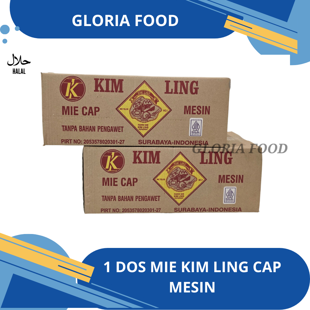 

KIM LING MIE TELUR - PANJANG HALUS & PANJANG KASAR - 1KARTON ( ISI 20 PAK @ 200 gram )