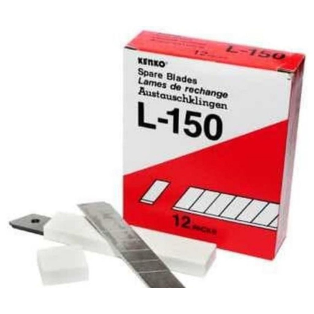 

Isi Cutter Besar ( 1 Lusin Doz - 12 pcs )Spare Blade L500 Kenko