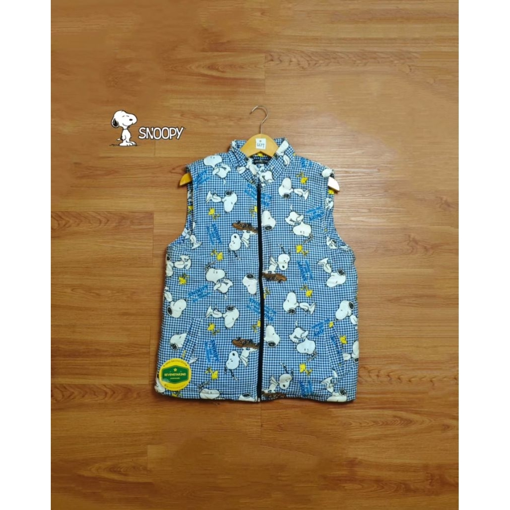 Vintage Snoopy AOP vest