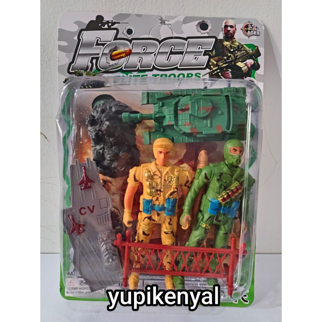 Mainan Patung Tentara Army Force Set