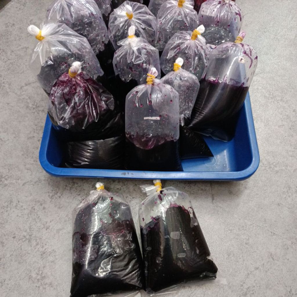 

Selai puratos bluebery 250gr