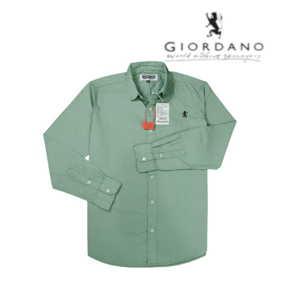 Kemeja Giordano pria terbaru / kemeja pria murah / kemeja pria Giordano