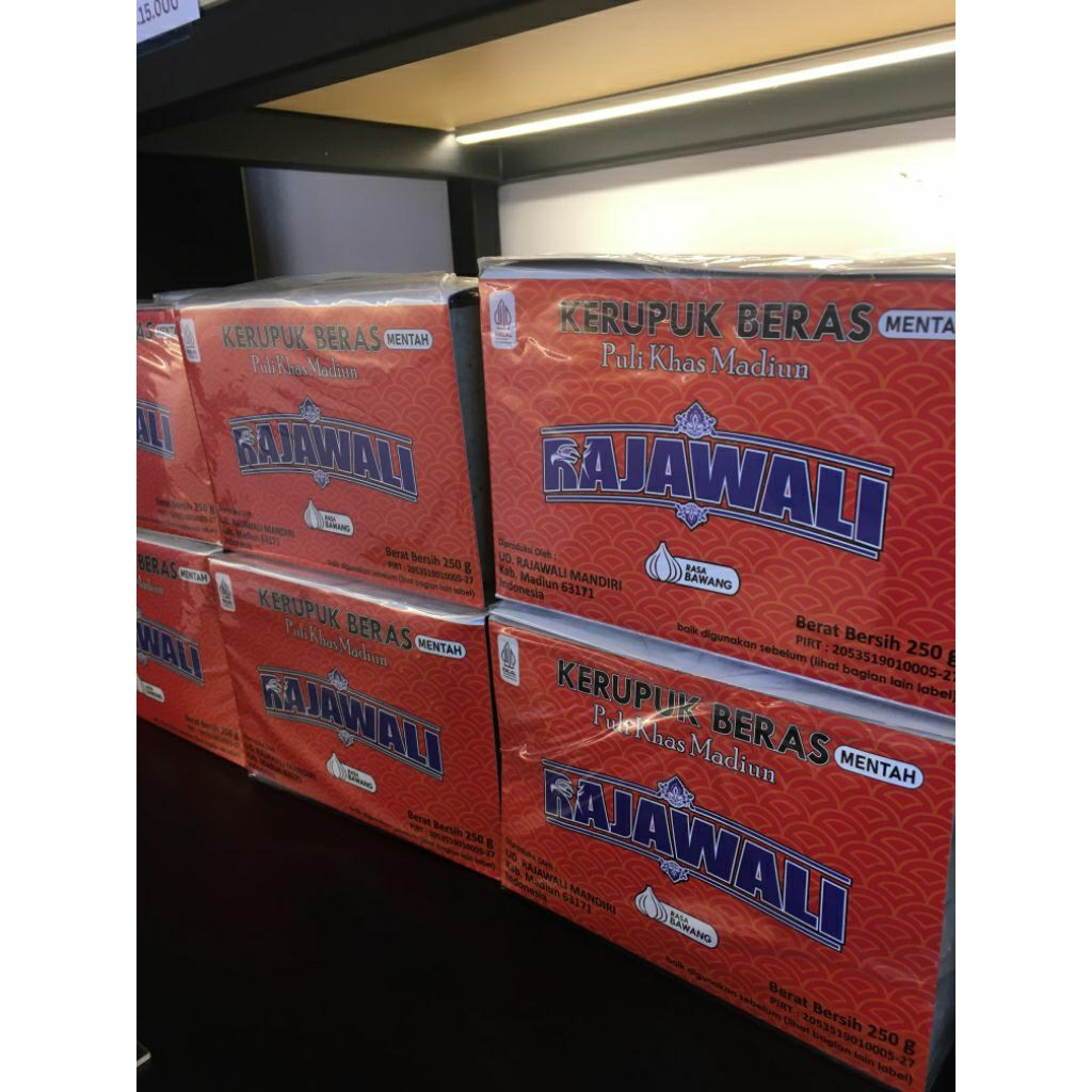 

Rajawali Kerupuk Beras Puli Khas Madiun 250gr