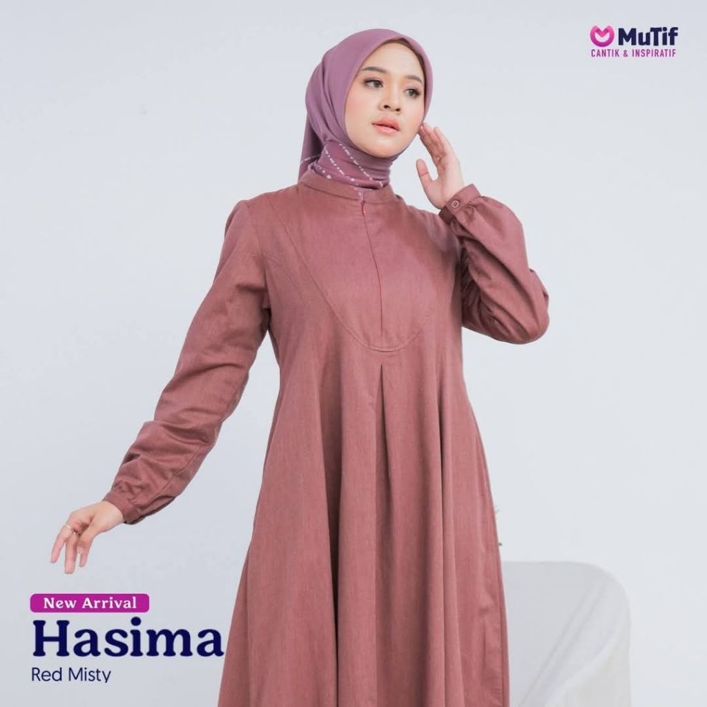 Gamis cantik hasima mutif // gamis mutif terbaru // gamis mutif 2025 // gamis elegant // gamis mutif