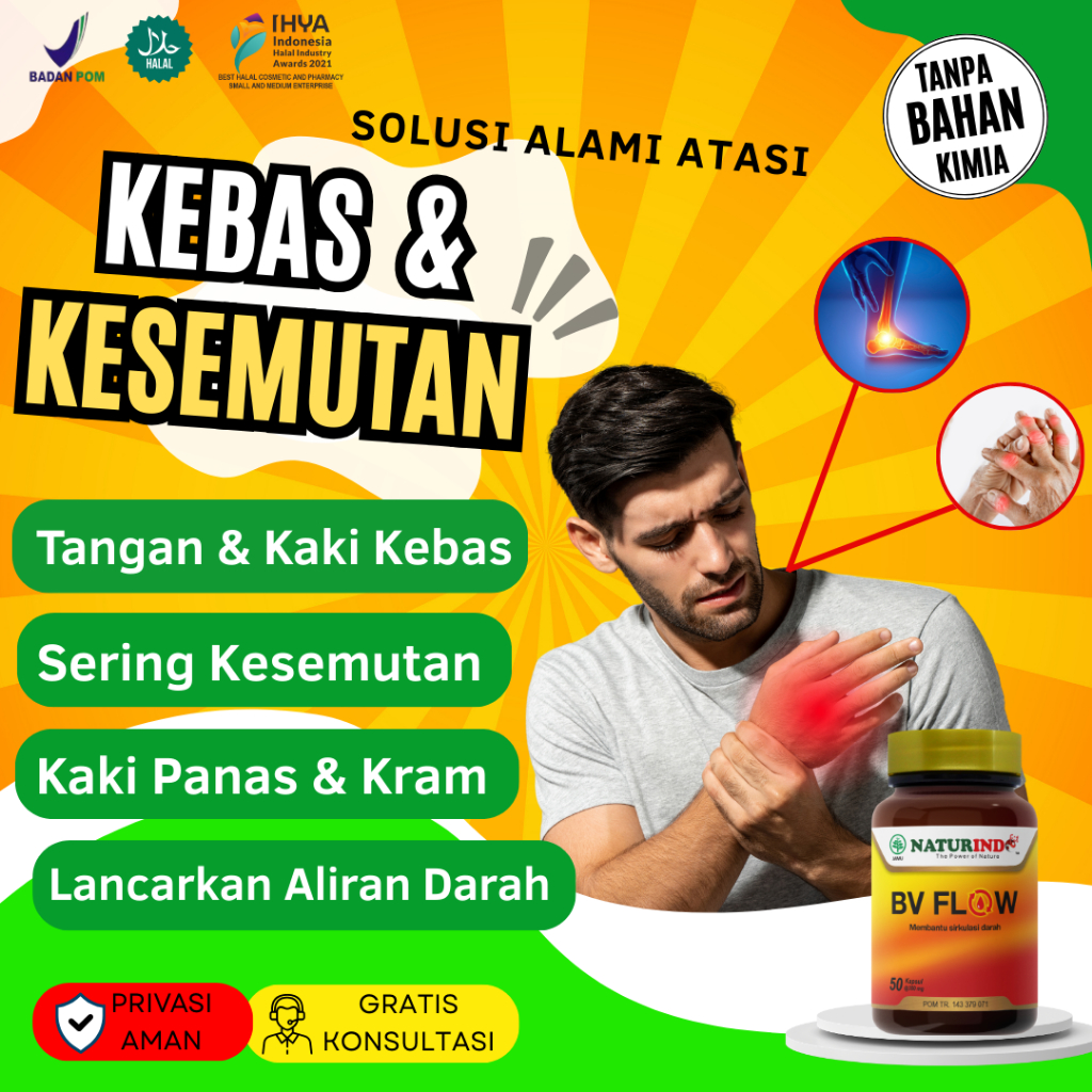 Obat Kesemutan Tangan Kaki Paling Ampuh Atasi Kebas Kram Varises & Gringgingen Bv Flow