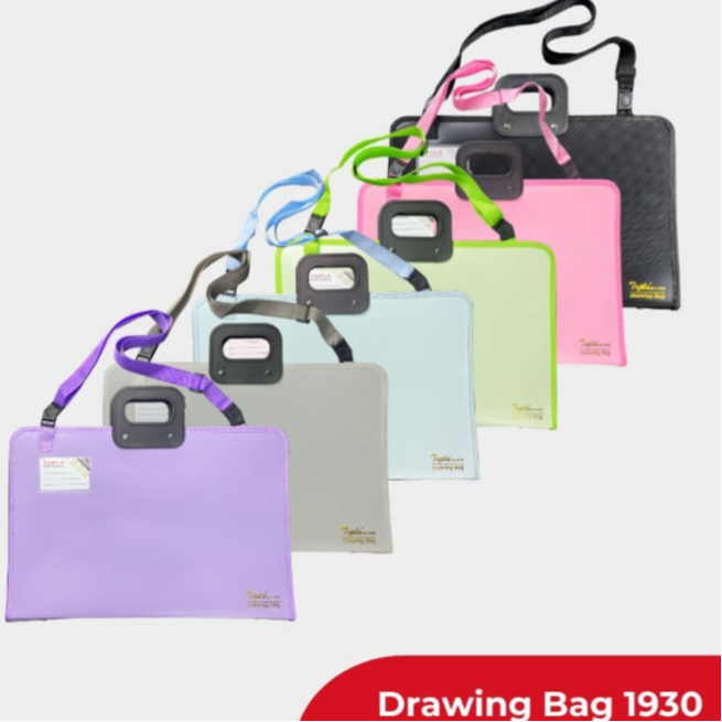 

Zipper Bag / Map Sleting Jinjing / Tas File / Drawing Bag Topla A3