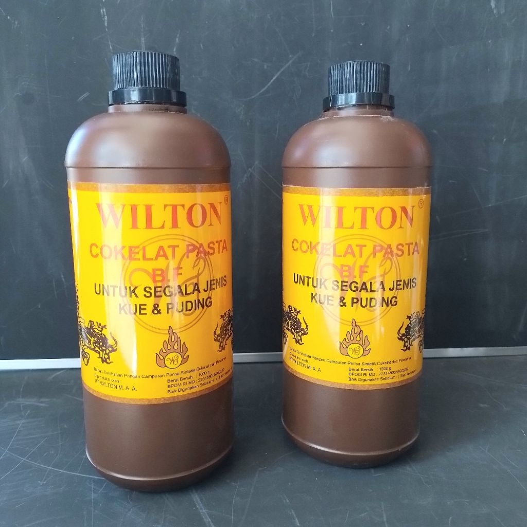 

Perisa Pasta Willton Coklat Black Forrest 1Liter ( Botol ) [ Original ]