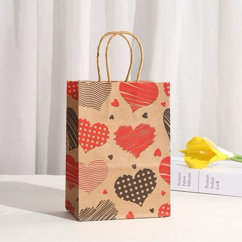 

TPB-4226J7 Paper Bag Tebal Dengan Tali Love Valentine premium import/paper bag cocok untuk segal hal