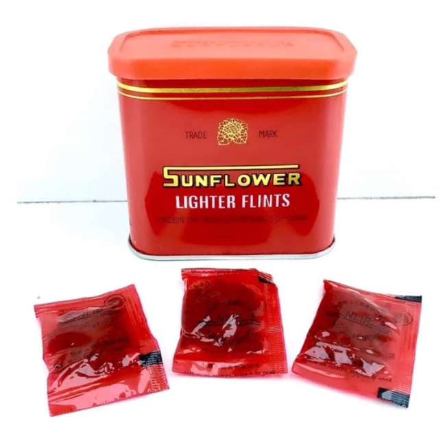 [GIJ] - (ECER) BATU KOREK API / FLINT SUNFLOWER / MEIHWA ORIGINAL
