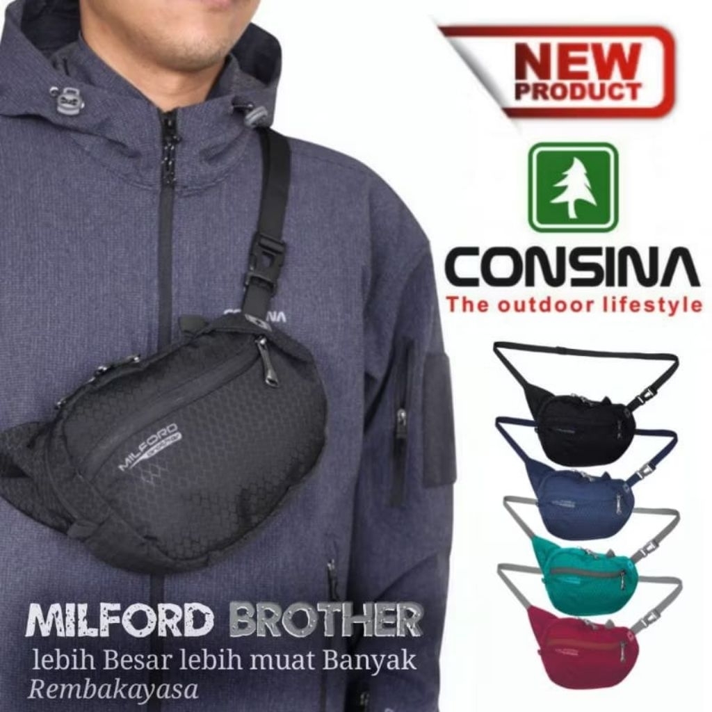 WAISTBAG MILFORD CONSINA - TAS SELEMPANG