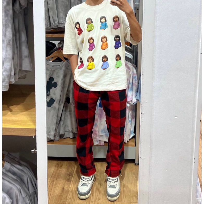 Order Long Pants Tartan Tartan Pants Flanel Celana Kotak Merah Celana Couple Goals Pria Wanita