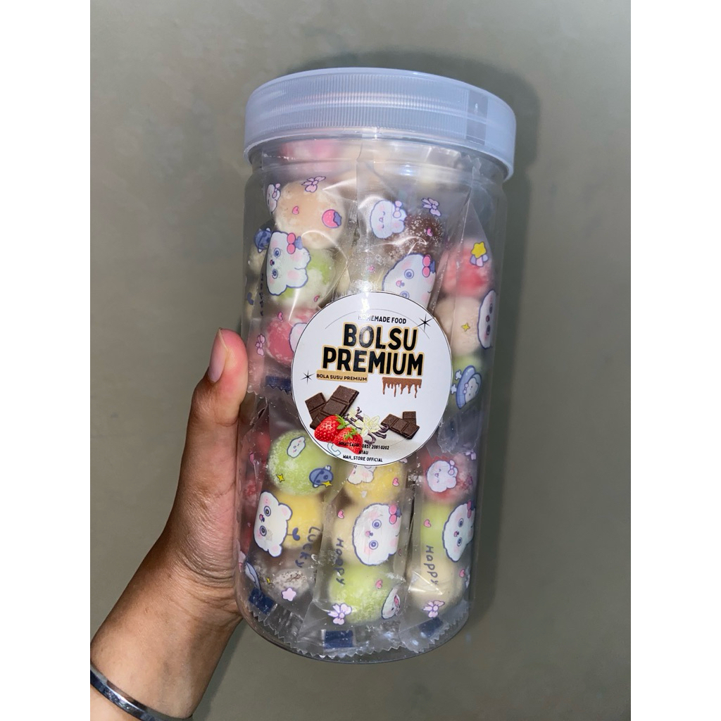 

Bola susu kemasan toples