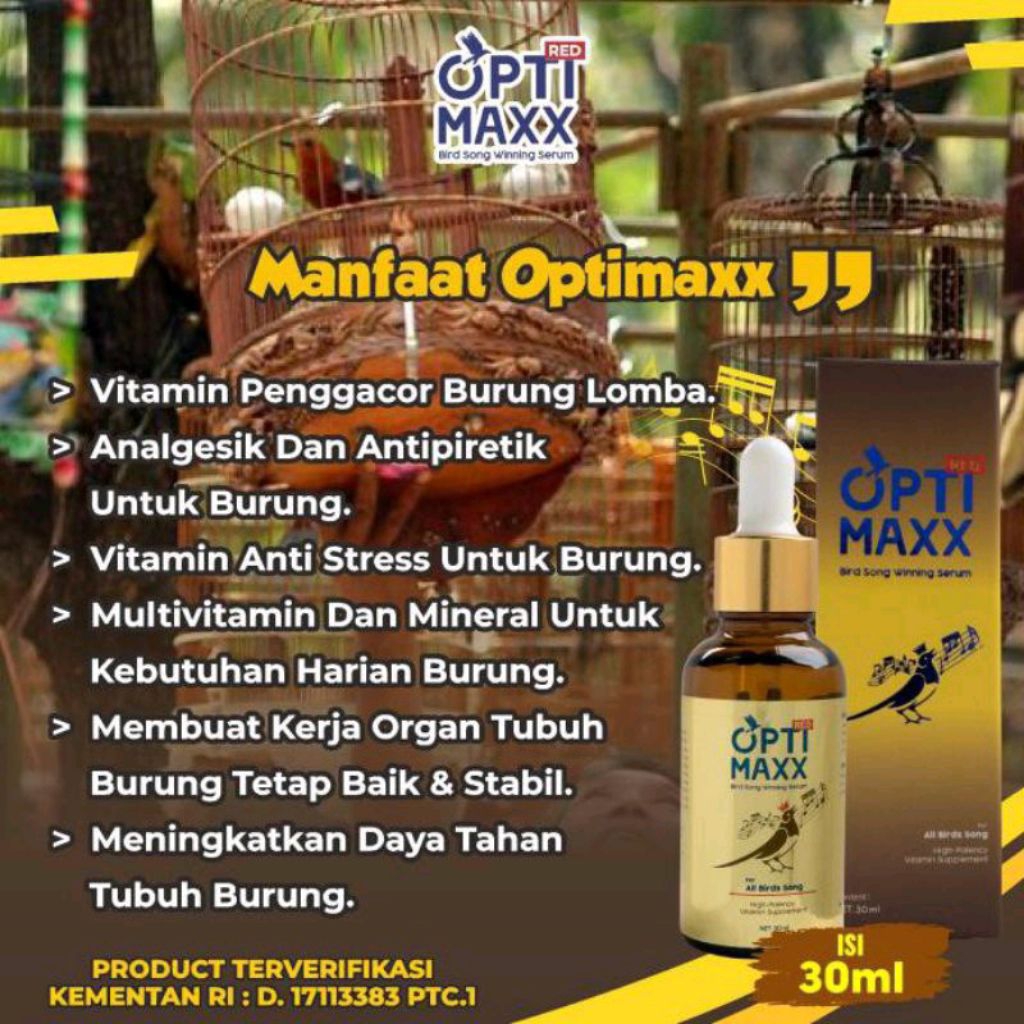 OPTIMAXX_Vitamin_burung per botol