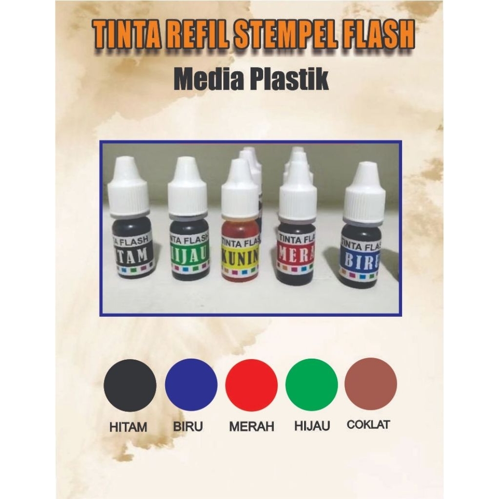 

tinta refil permanen untuk media plastik