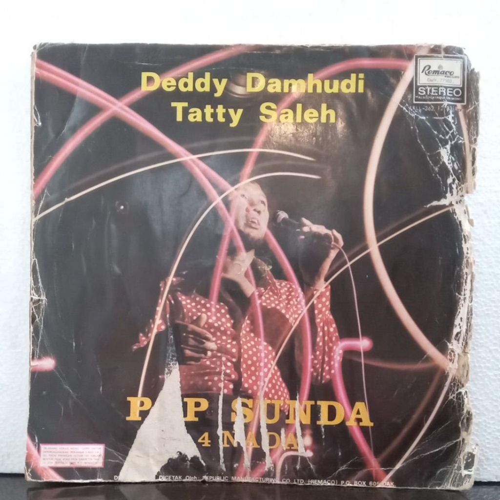 Vinyl Piringan Hitam 12 inch Tatty Saleh-Deddy Damhudi - Pop sunda