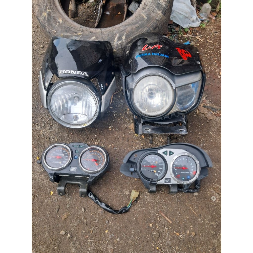 LAMPU DEPAN TIGER PC TIGER BARONG FUL SET SPIDO