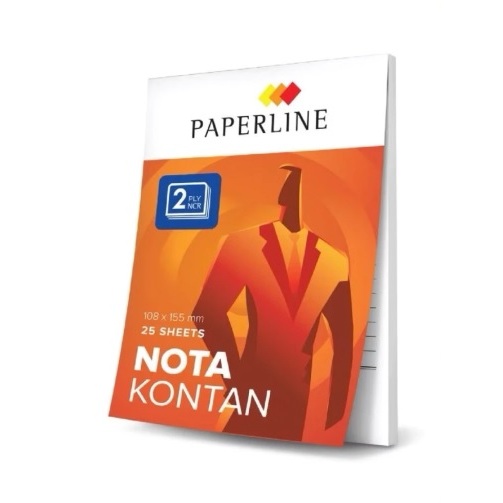 

Paperline Nota Kontan 2 ply 108 x 155 mm (per pcs)