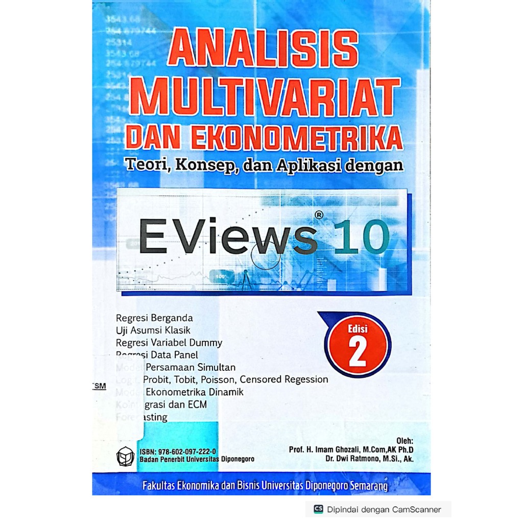 TL_ ANALISIS MULTIVARIAT DAN EKONOMETRIKA EVIEWS 10 EDISI 2 IMAM GHOZALI