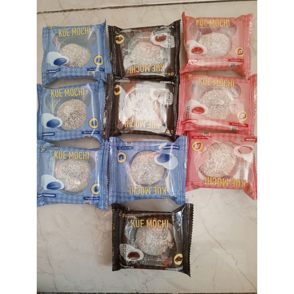 

kue mochi mix 20 pcs kenyal legit