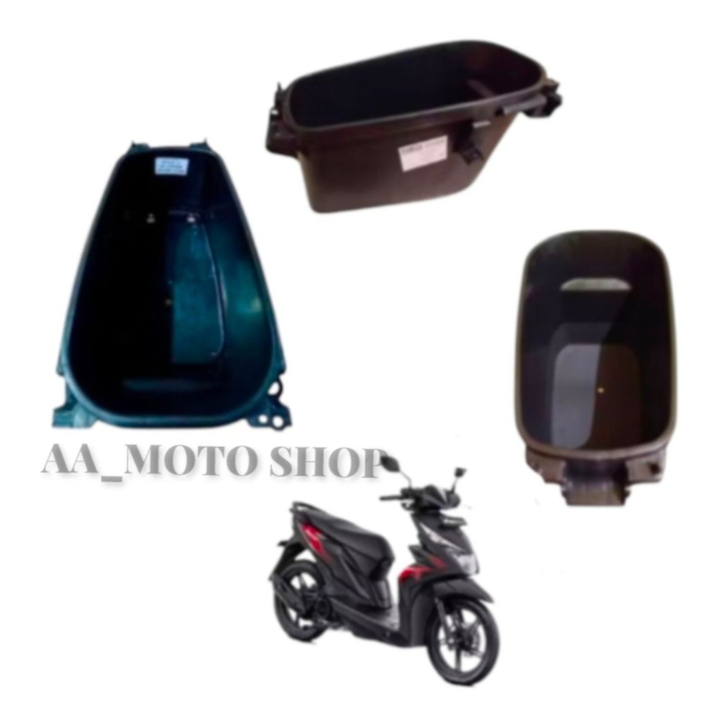 BOX BAGASI HELM BAWAH JOK MOTOR HONDA BEAT FI Tahun 2012-2015 Murah