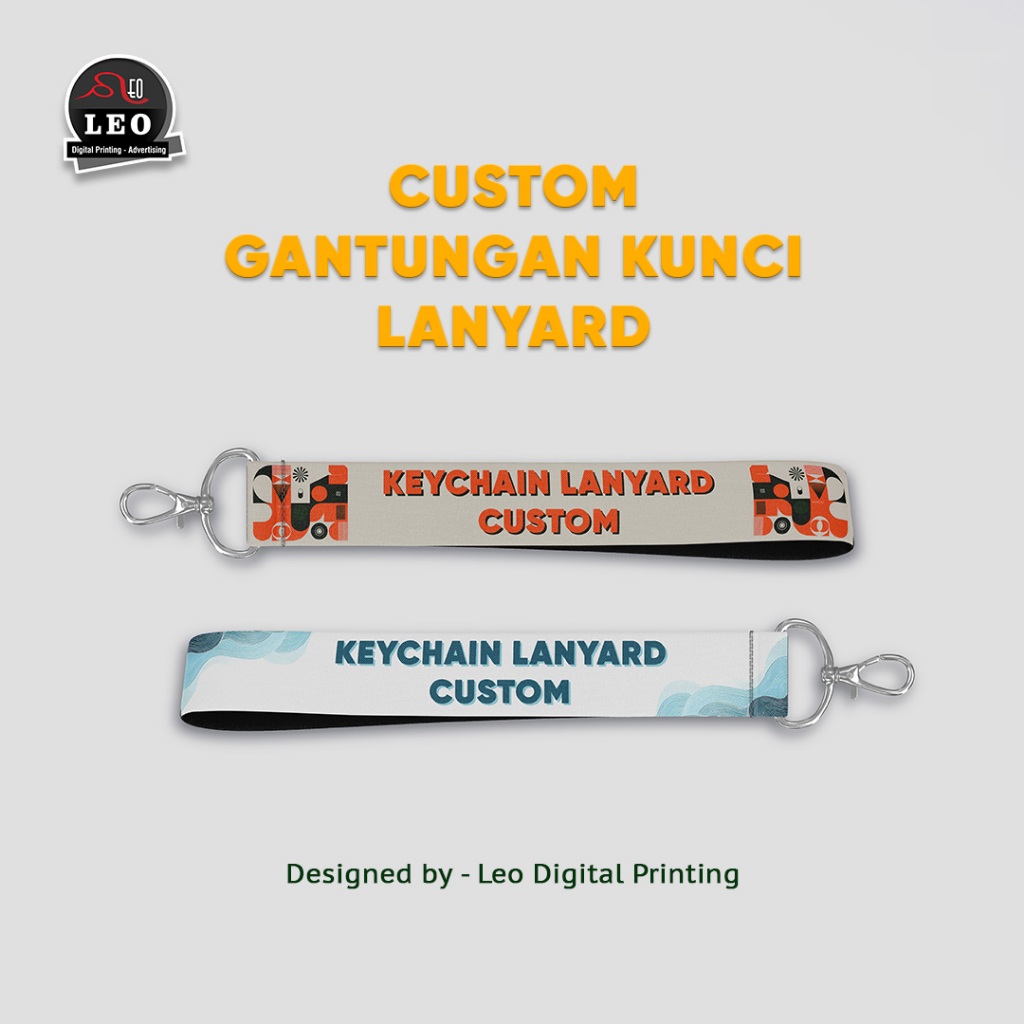 

Custum Lanyard Keychain / Custom Gantungan Kunci Lanyard