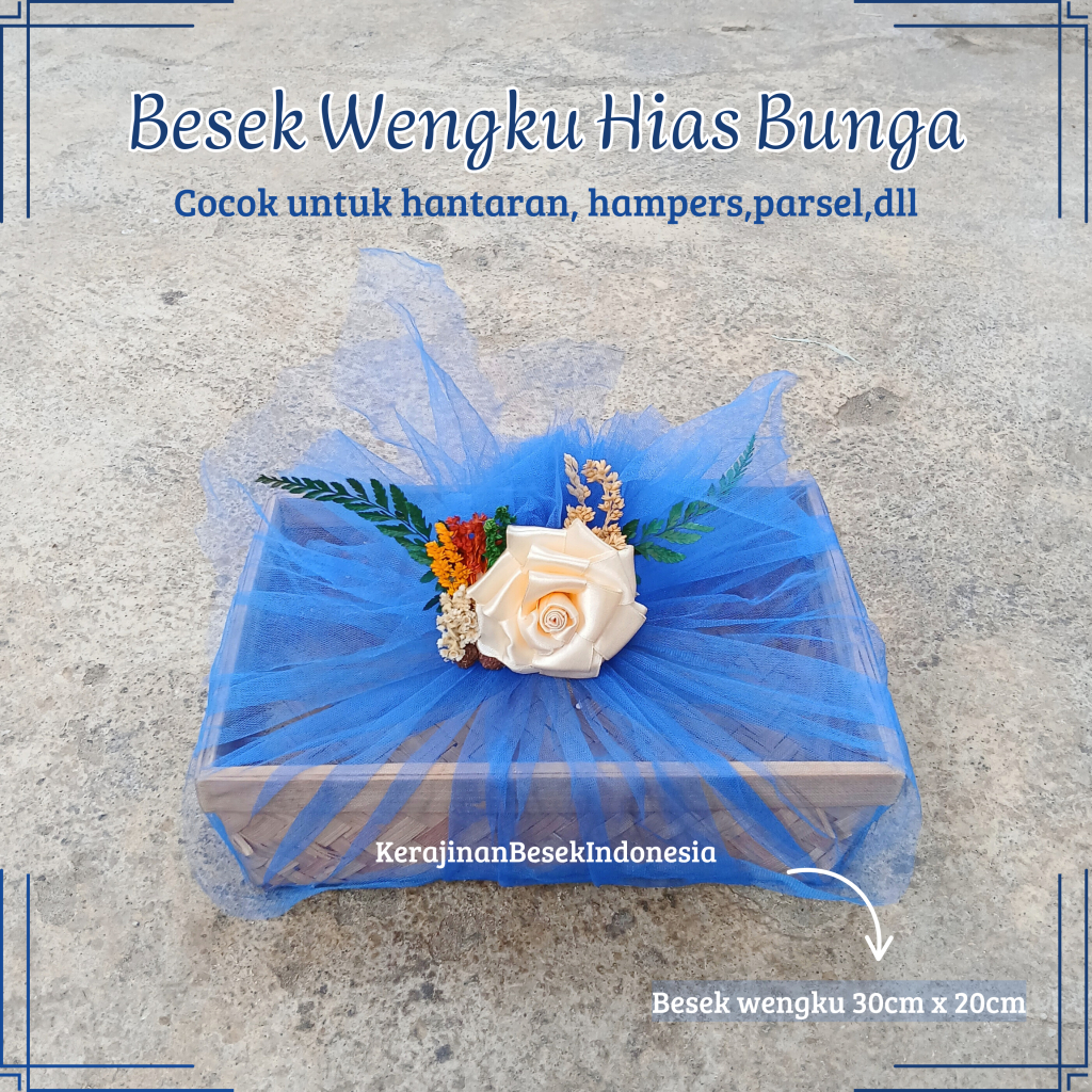 

KOTAK SESERAHAN HANTARAN DAN HAMPERS Besek wengku kain tile bunga box murah pernikahan parsel kekinian