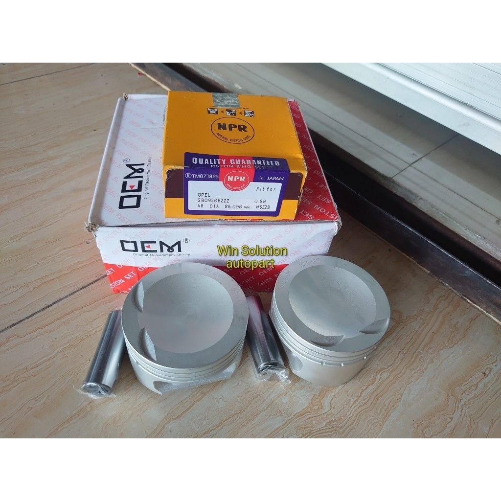 piston set pin ring piston chevrolet Opel blazer DOHC os 50