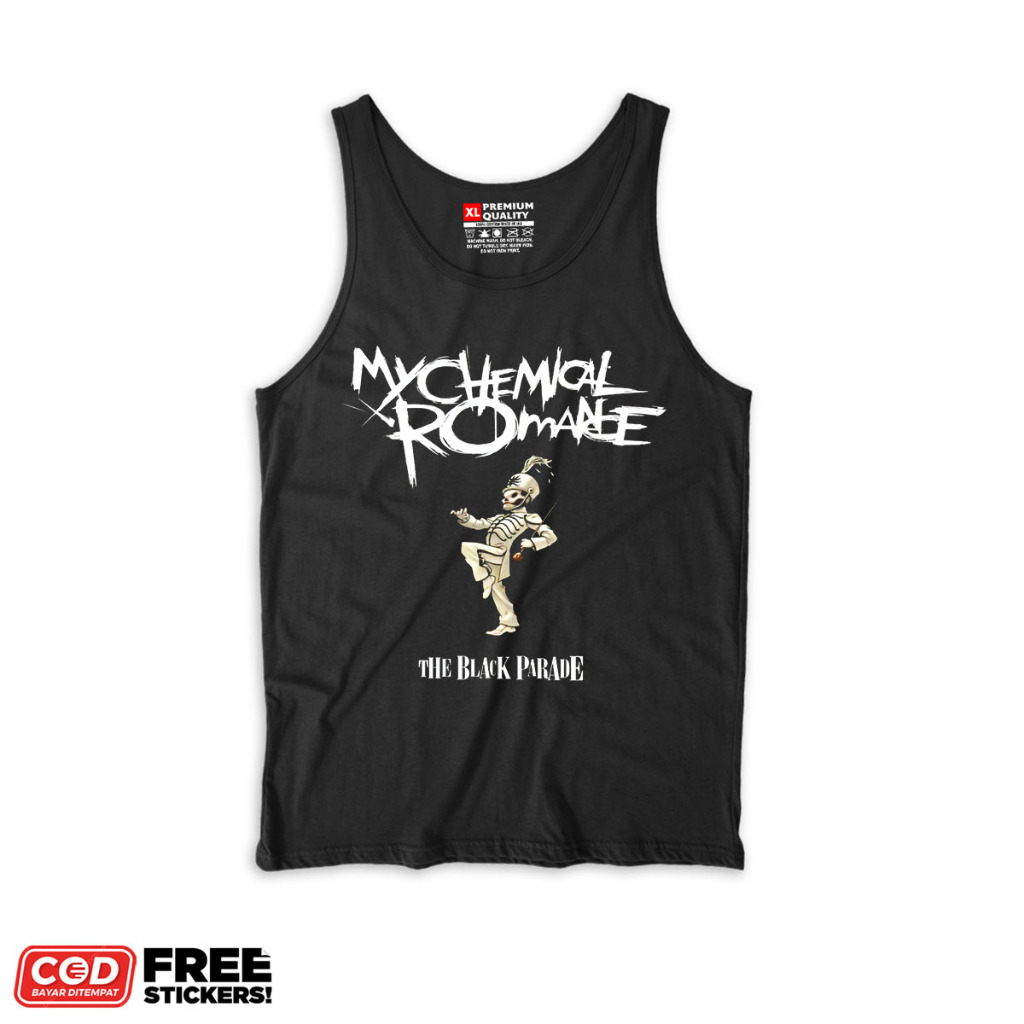 Baju Lekbong Pria MY Chemical Romance Bahan Katun Combad 24s | Kaos Lekbong MCR | Kaos Lekbong Distr