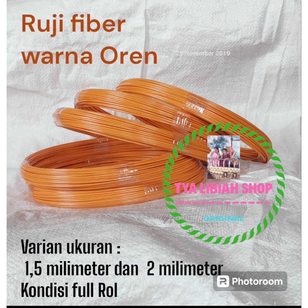 Giltbite_ Ruji Jeruji Fiber 1.5 Mm 2Mm Oren Ruji Untuk Kandang Burung.