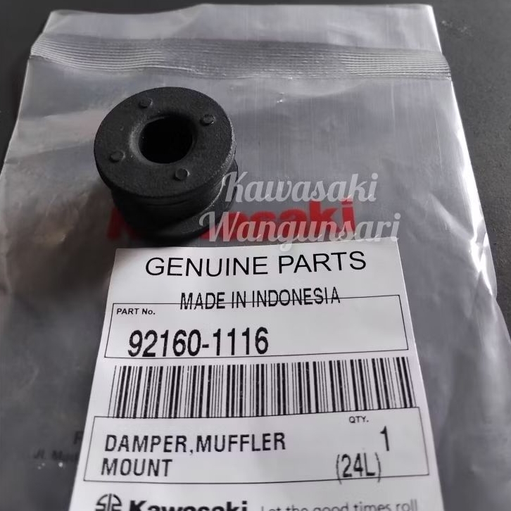 Karet Damper Silencer Ninja 150 RR KGP Original Kawasaki 92160-1116