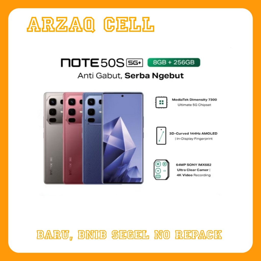 Infinix Note 50S 5G+ [ 8/256 ] GB