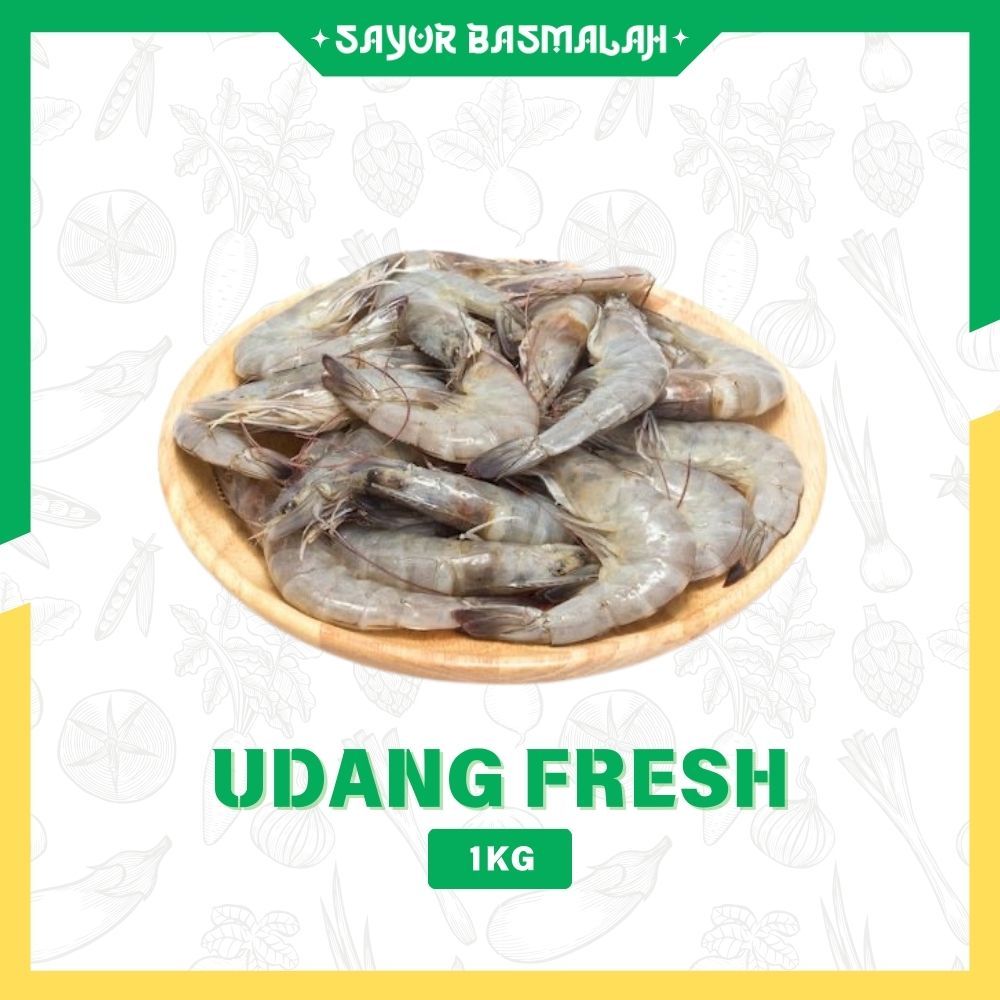 

Udang Fresh 1kg - Sayur basmalah
