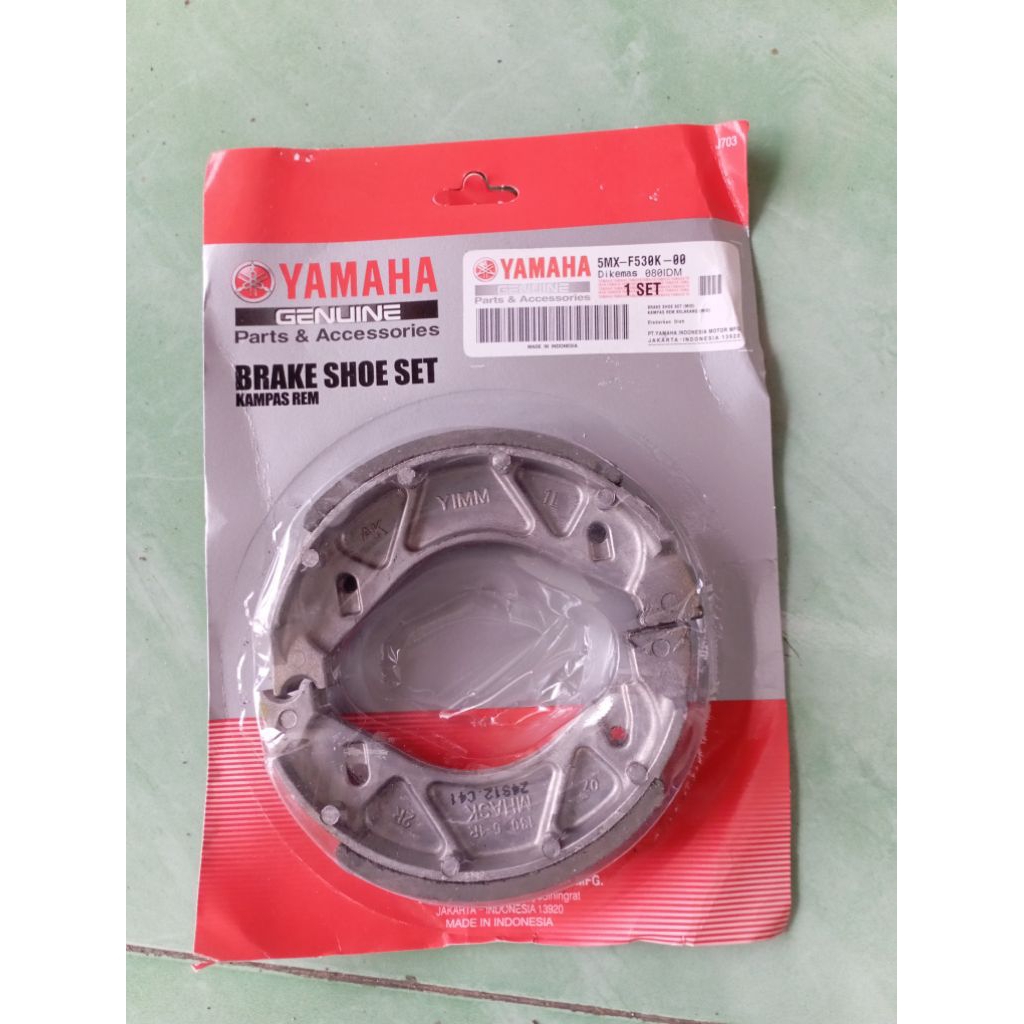Kampas Rem Belakang Motor Yamaha Mio J, Mio Sporty, Mio GT
