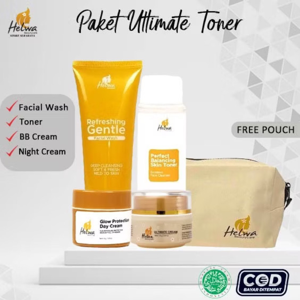 ULTIMATE TONER HELWA  (no lotion) | PAKET ULTIMATE HELWA |Helwa ultimate |helwaultimate | helwa meda