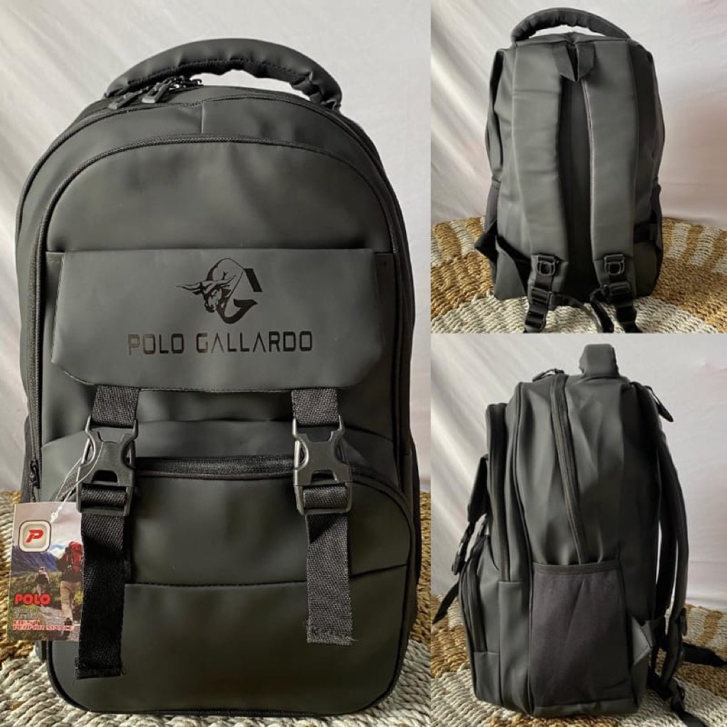 Tas Ransel Polo GD anti air Tas Ransel Muat Laptop
