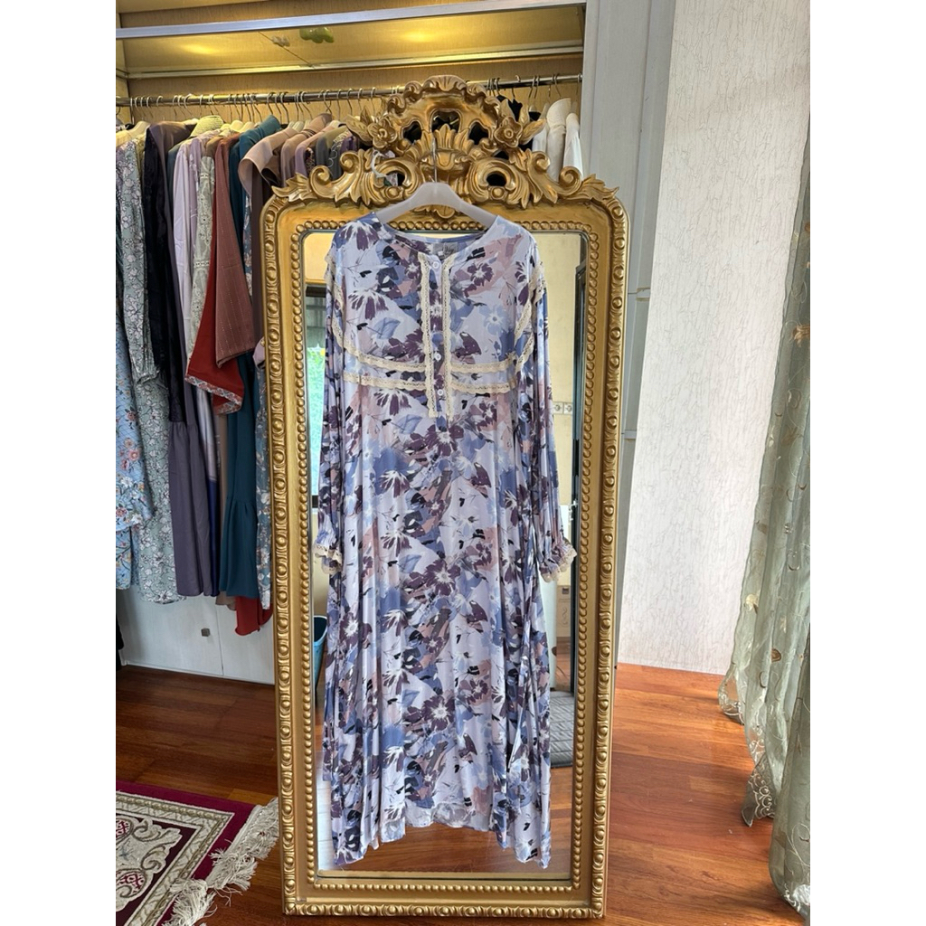 daster lengan panjang katun rayon by rinadjohar