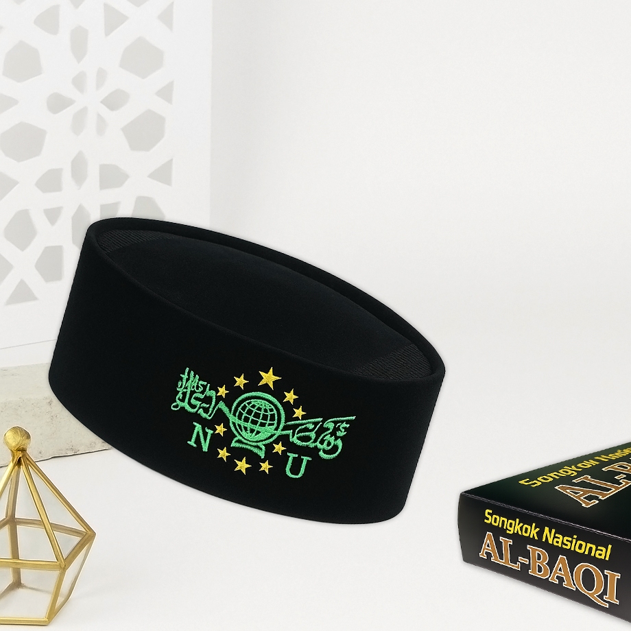 Peci  NU AC Non AC - Peci NU - Peci Hitam - Peci Nasional - Songkok NU Bisa Tambah Nama